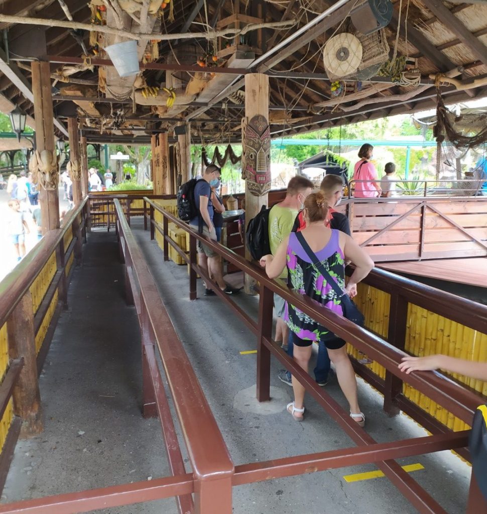 Europa Park Covid Lines