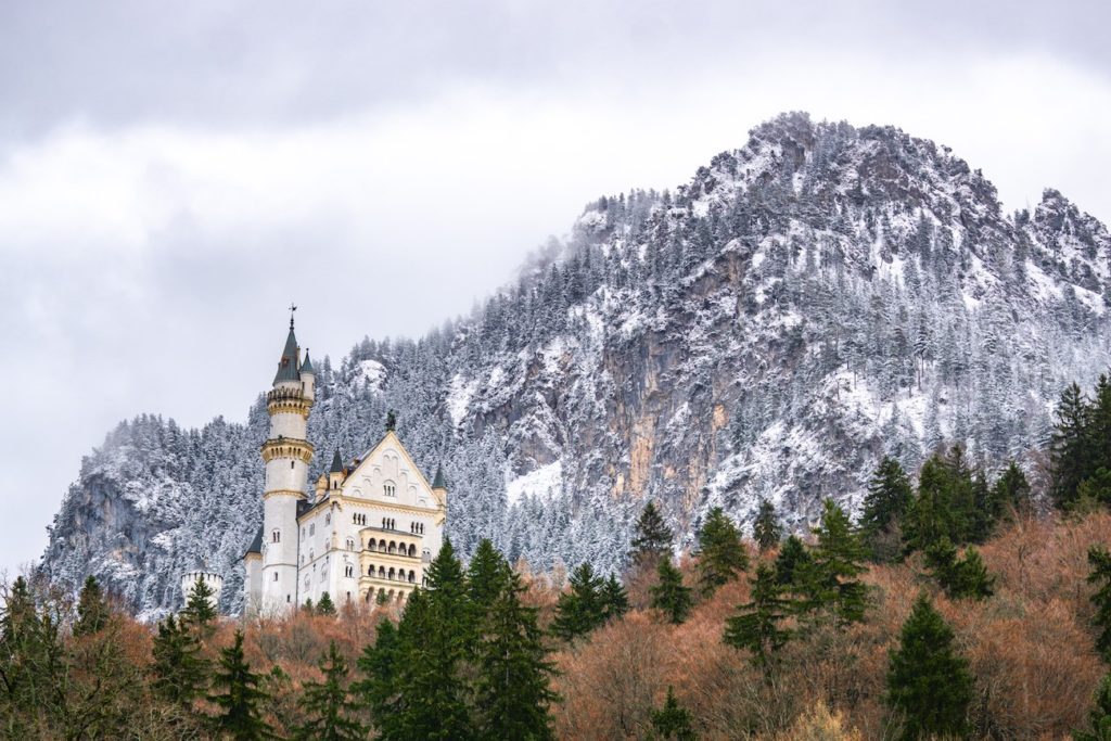castle neuschwanstein winter