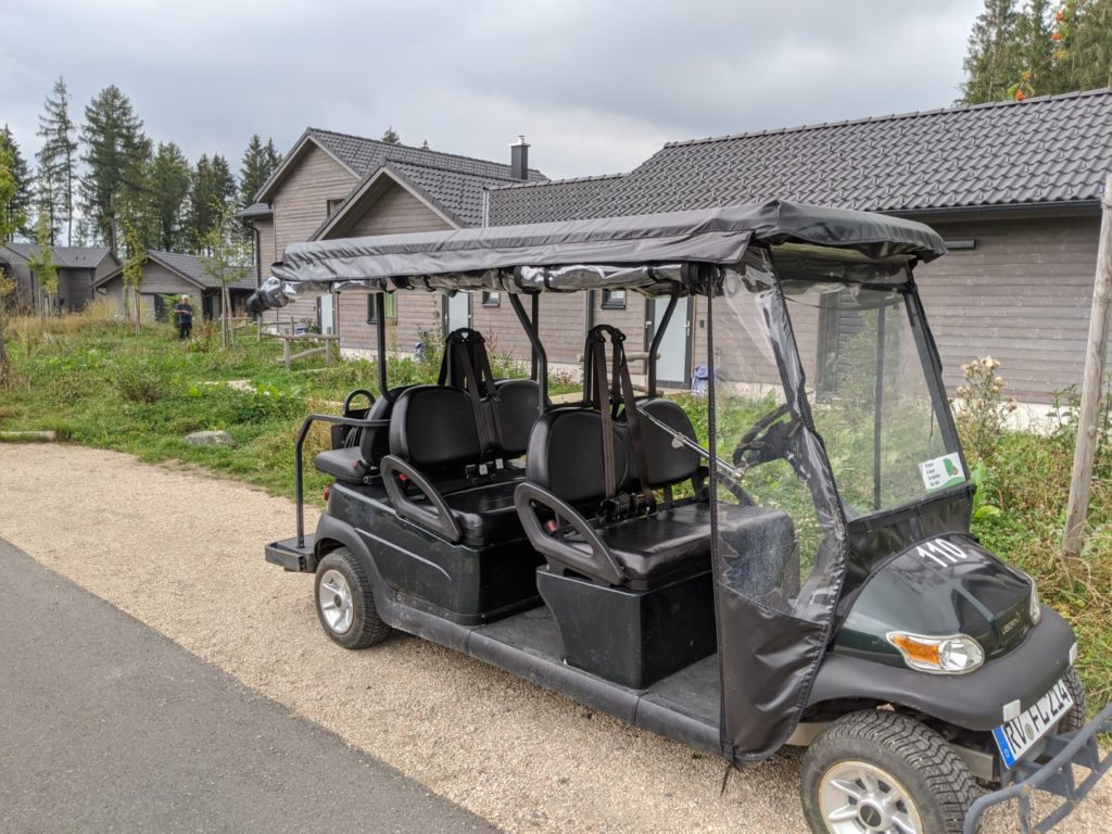 Center Parcs Golf Cart