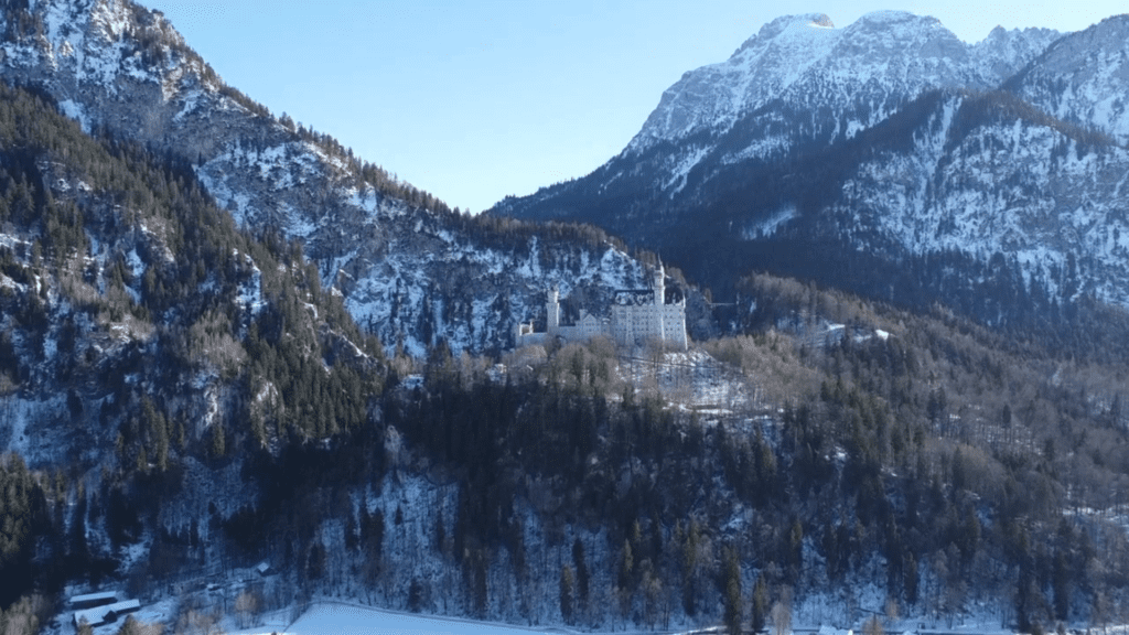 germany castle neuschwanstein winter