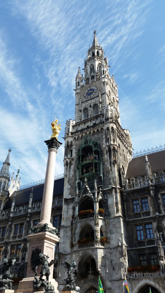 Munich Marienplatz during 2 day itinerary munich