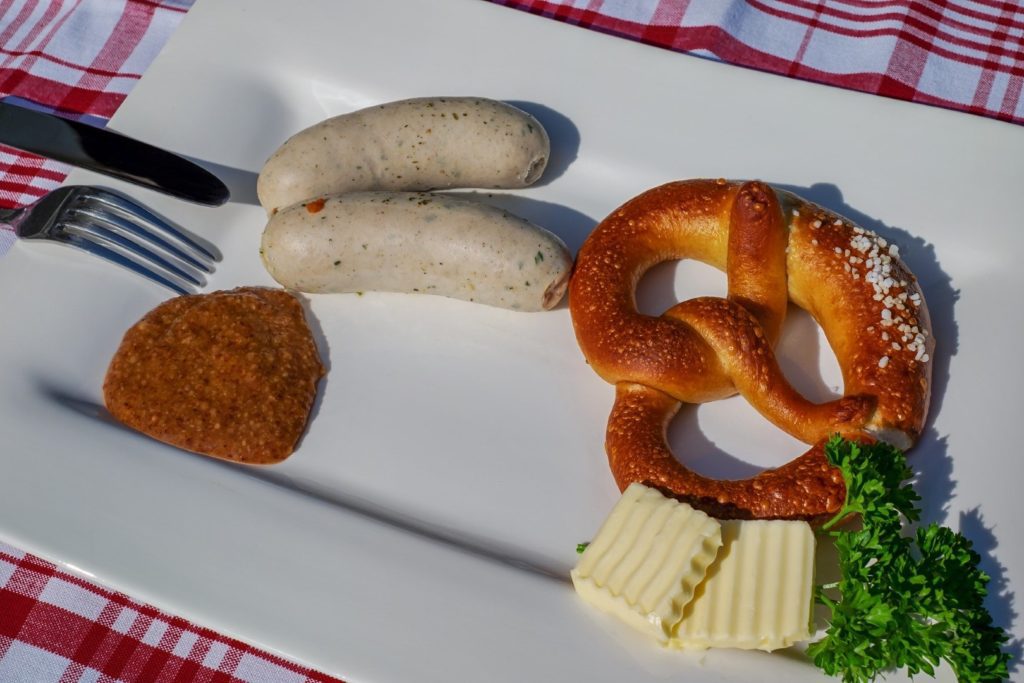 German Weisswurst Breakfast