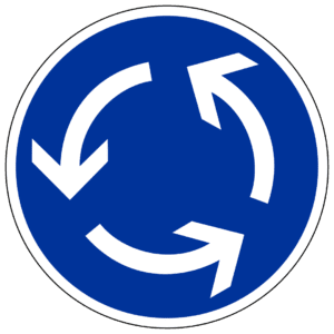 germany roundabout rules