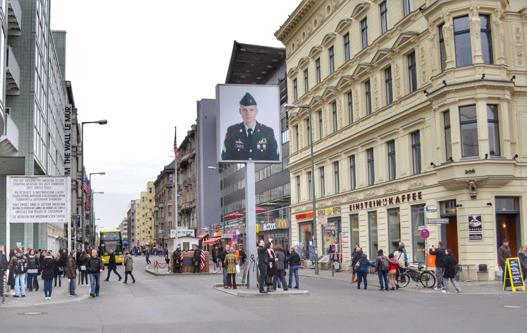 Checkpoint Charlie is a Top 10 Berlin Attraction