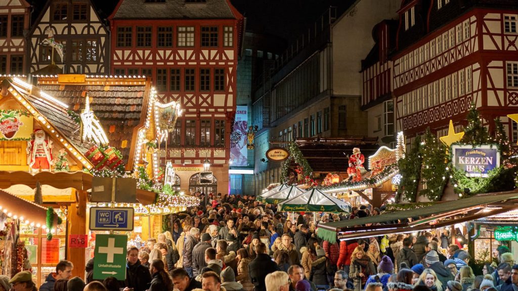 Frankfurt Germany Christmas Market