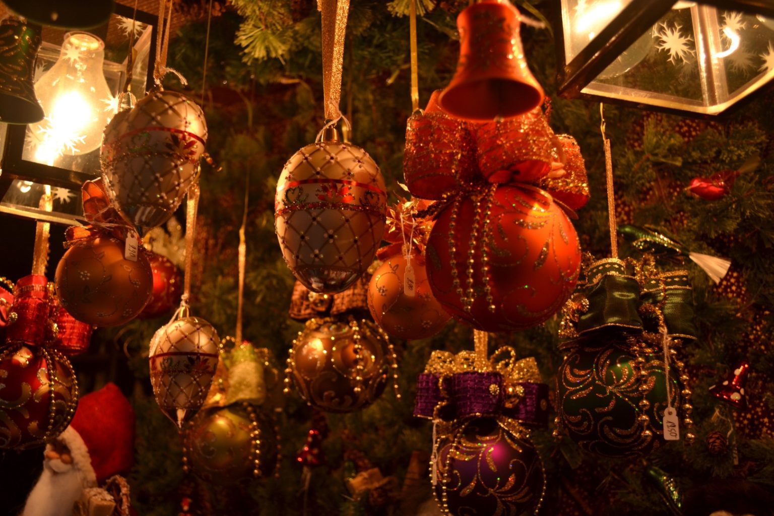 Hand Blown Glass Christmas Ornaments from Germany A centuries old