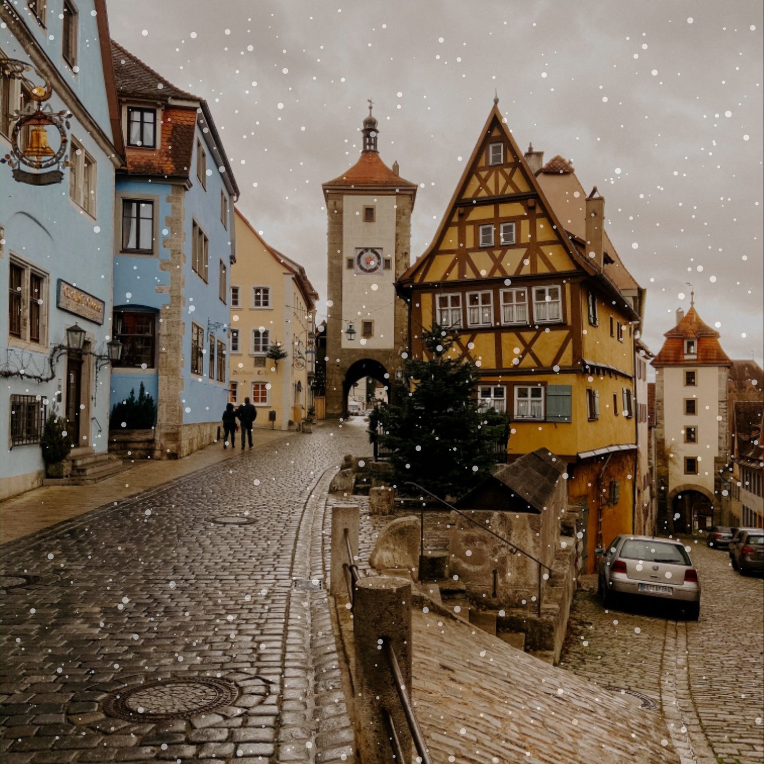 rothenburg christmas town germany