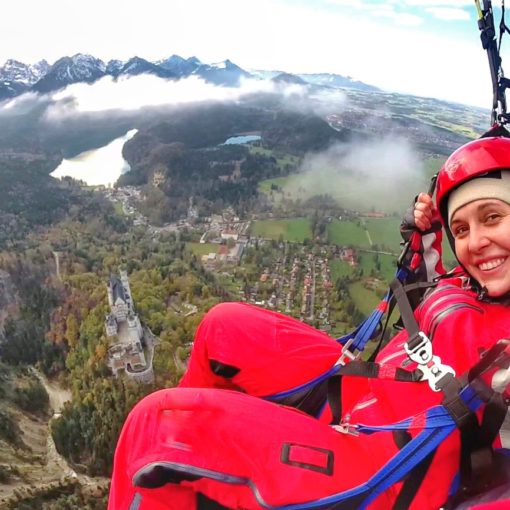 Neuschwanstein Paragliding Germany