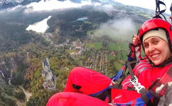 Neuschwanstein Paragliding Germany