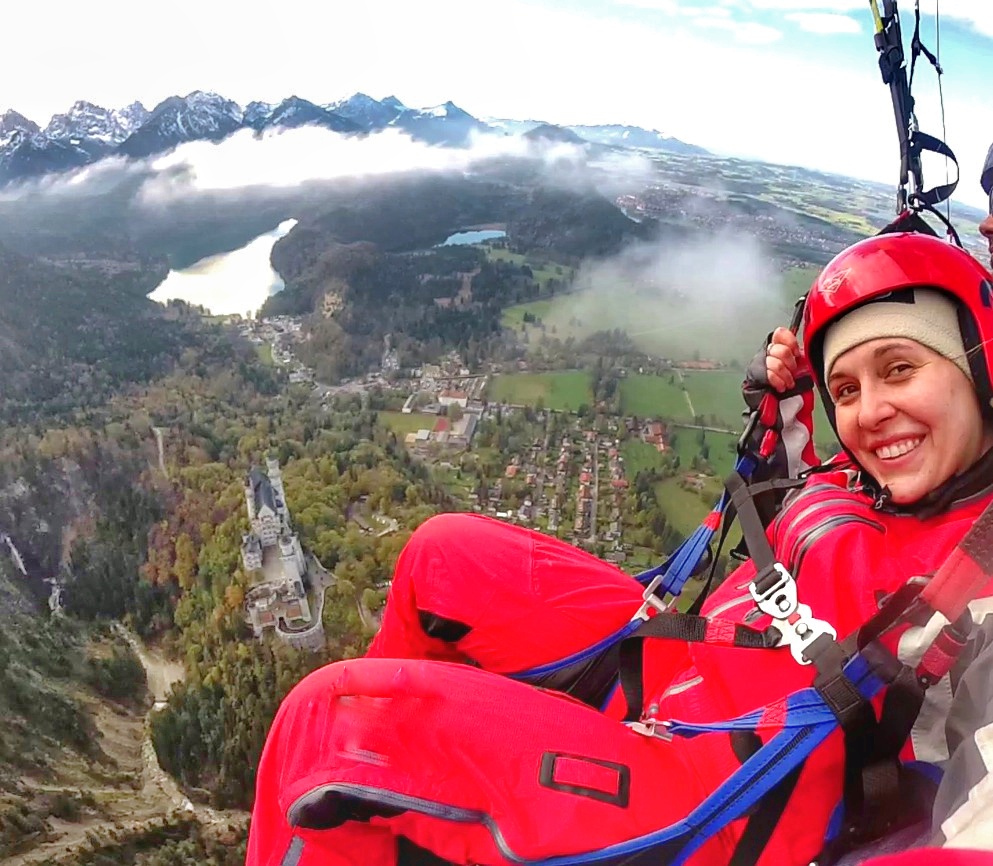 Neuschwanstein Paragliding Germany