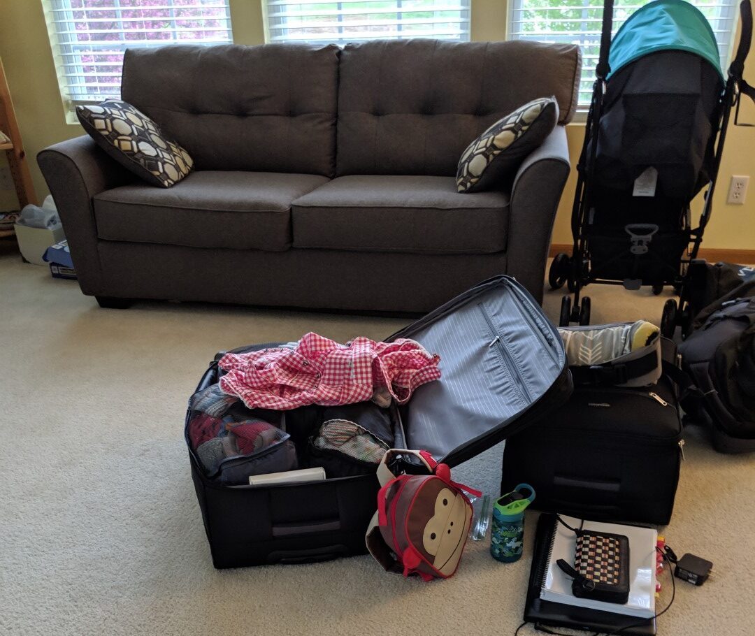 packing for germany with kids