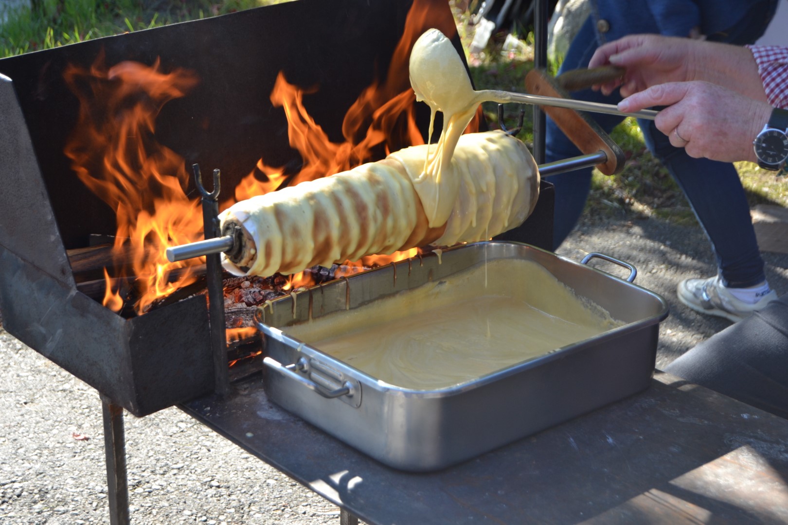 Baumkuchen or Prügeltorte