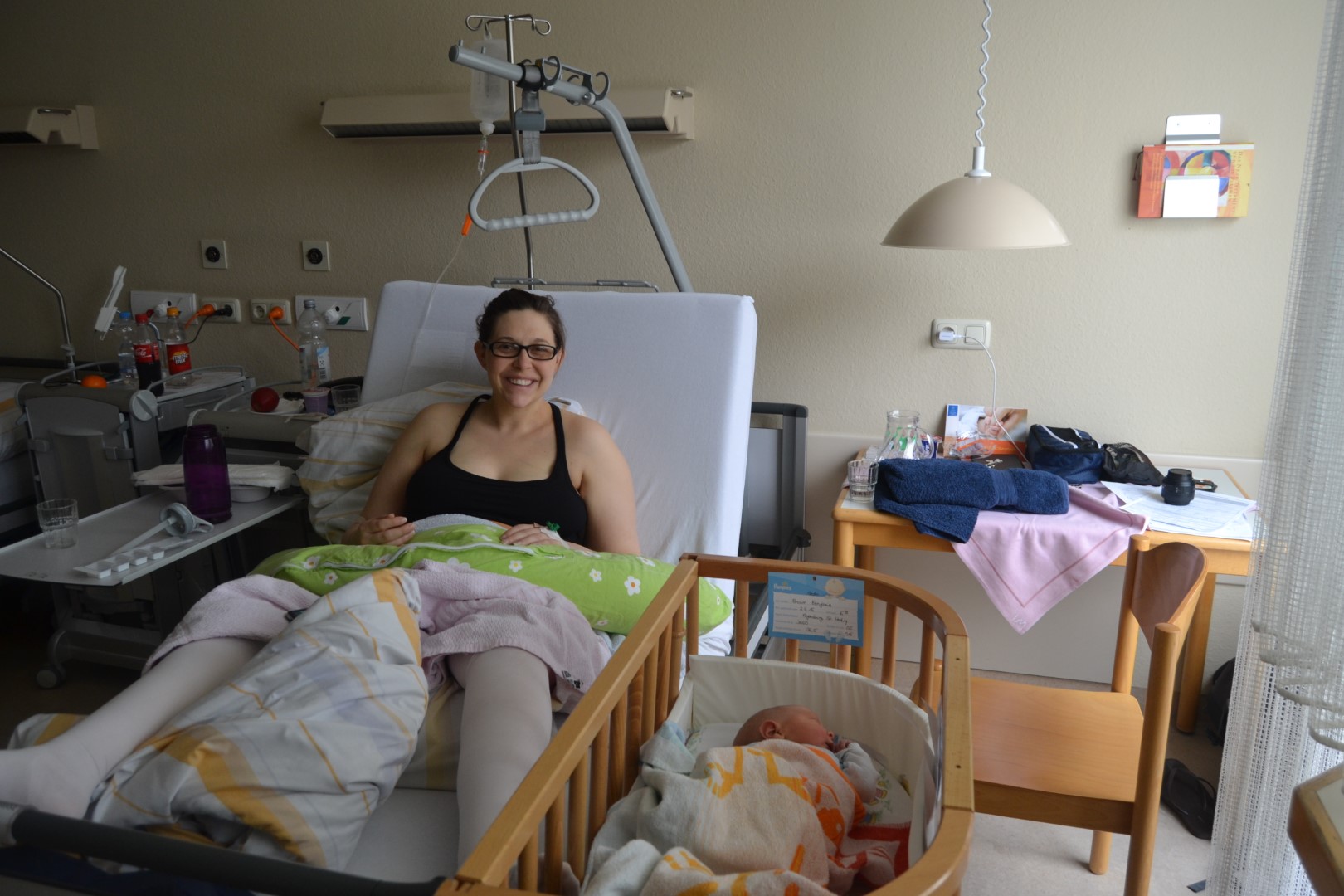 Giving Birth in a German Hospital Room