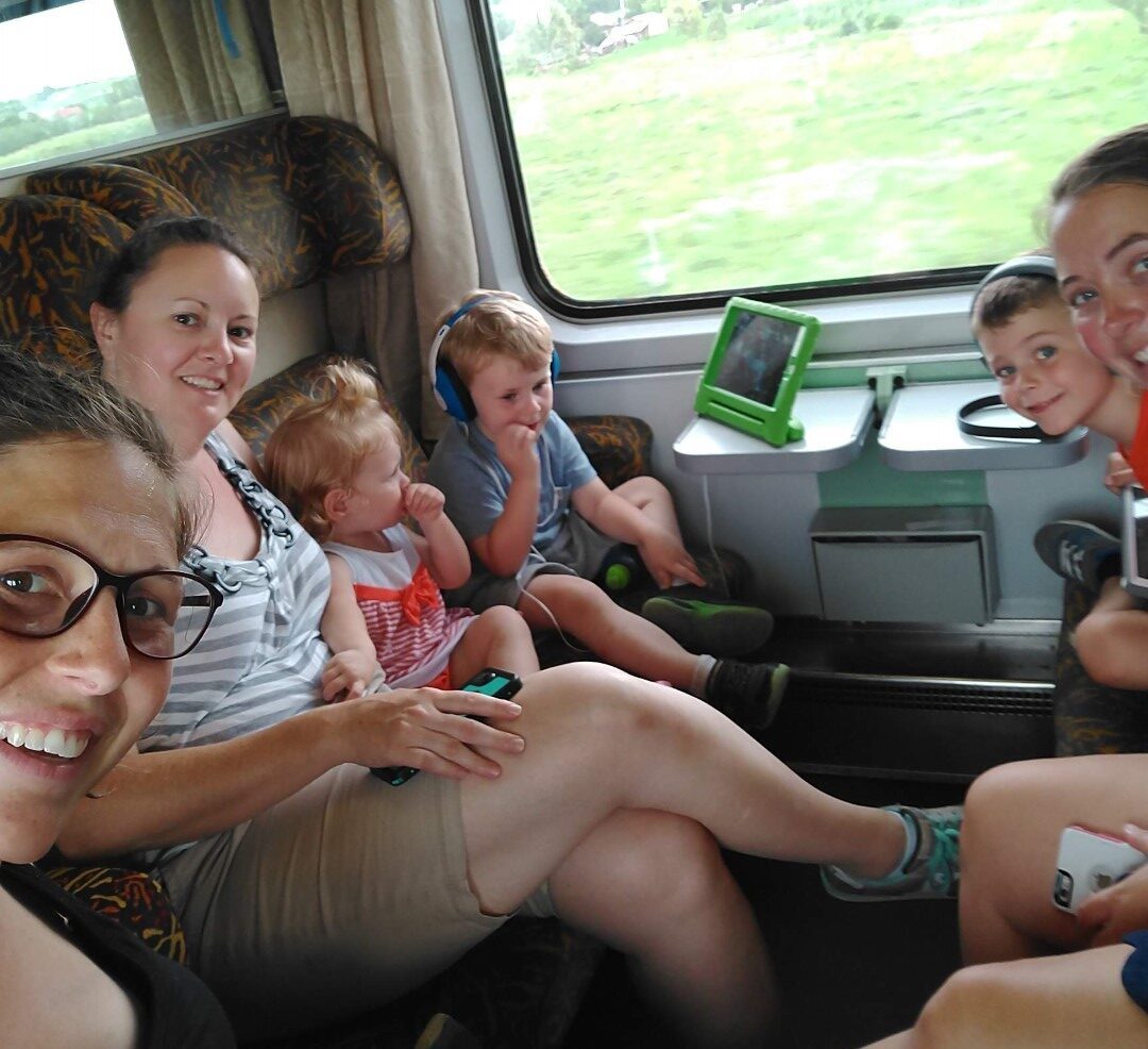 Train travel with kids in germany