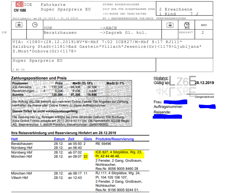 deutsche bahn germany train ticket