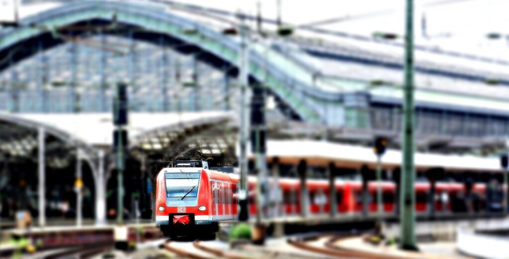 german train station