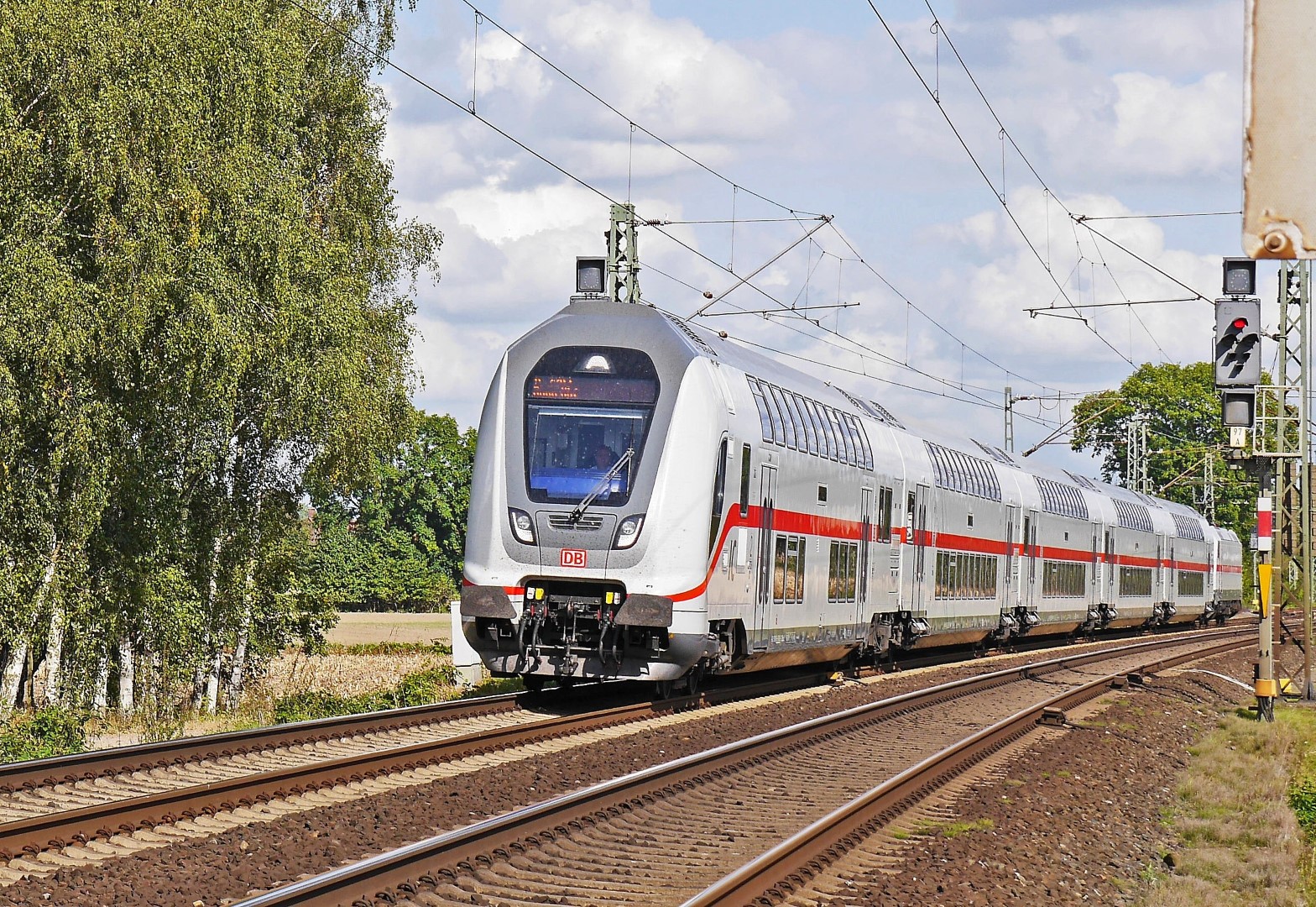 train travel through germany