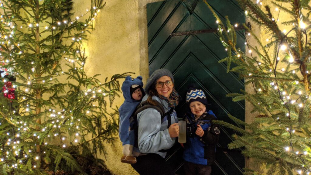 Kinderpunsch at a German Christmas market