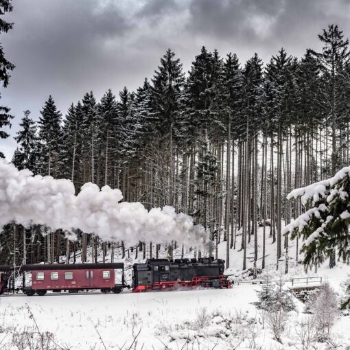 harz mountain steam train