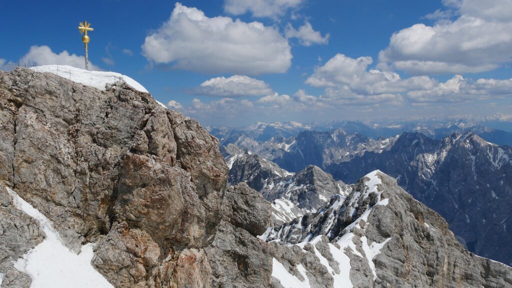 Zugspitze in Winter