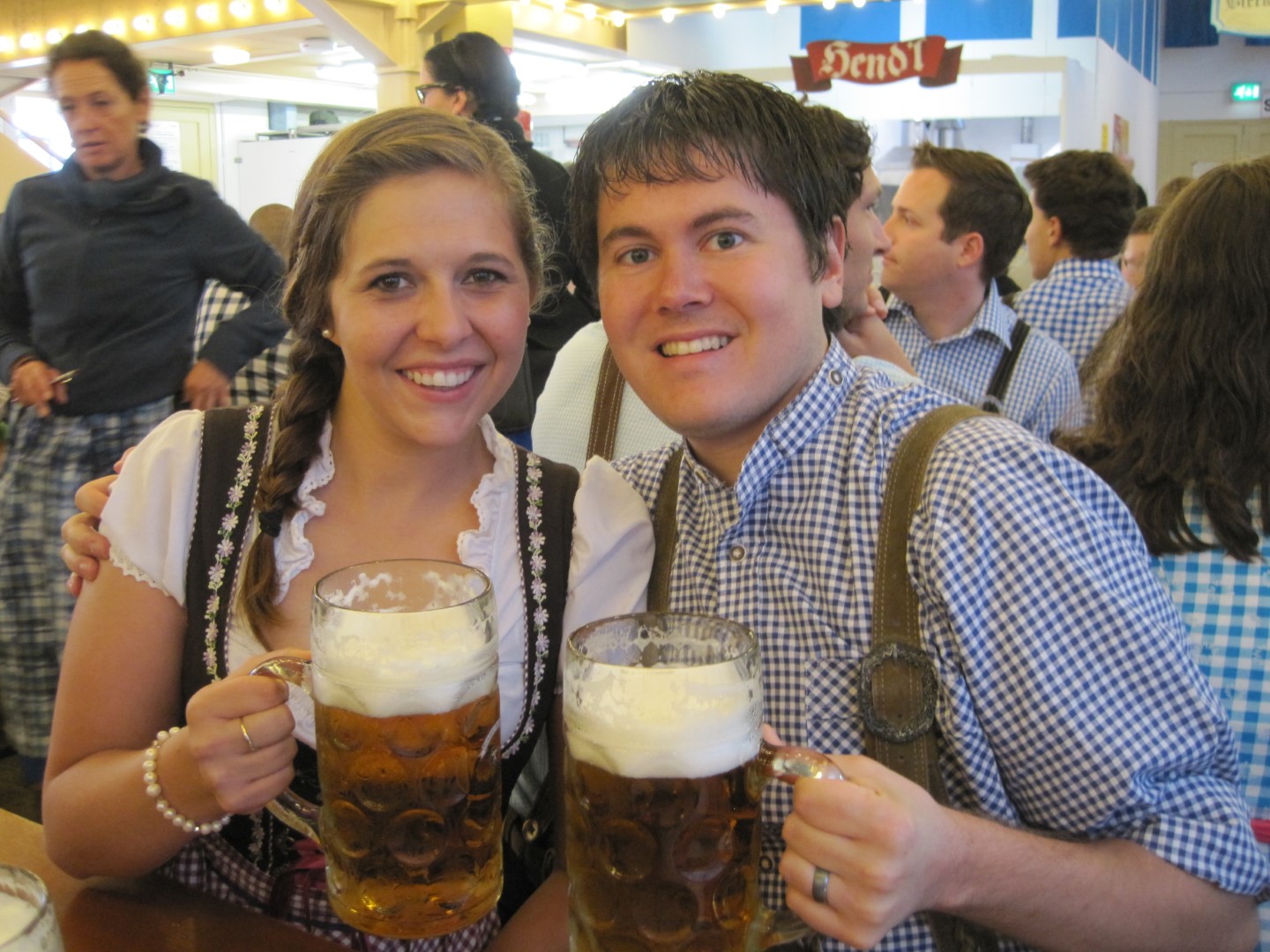 Oktoberfest Clothespin With Personal Engraving 