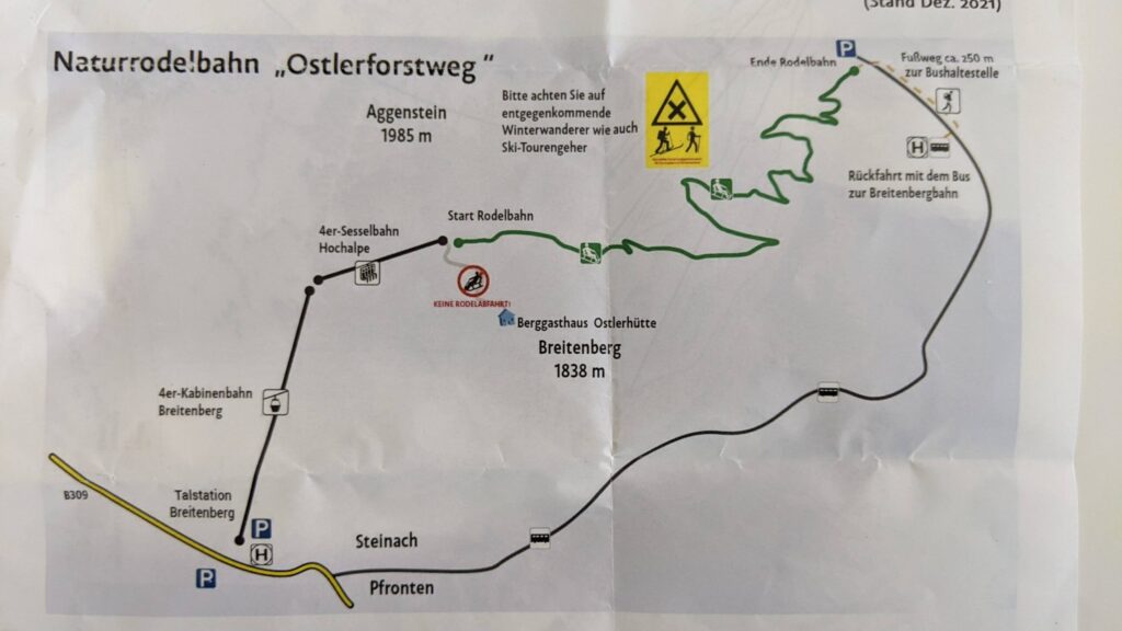 Naturrodelbahn Ostlerforstweg