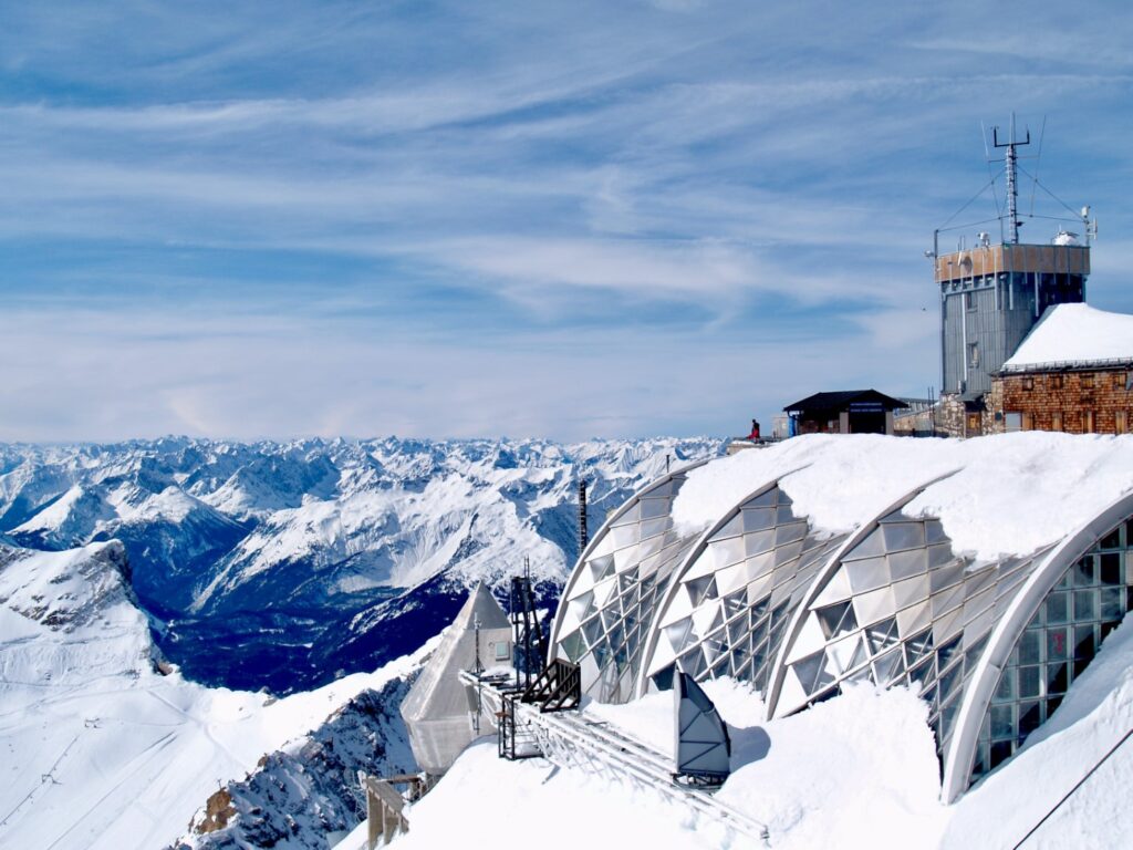 Zugspitze sledding