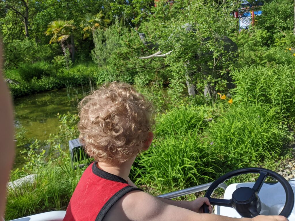 Rides for toddlers at Legoland