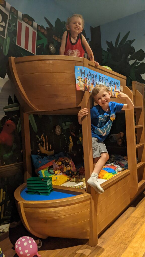 legoland hotel birthday package review