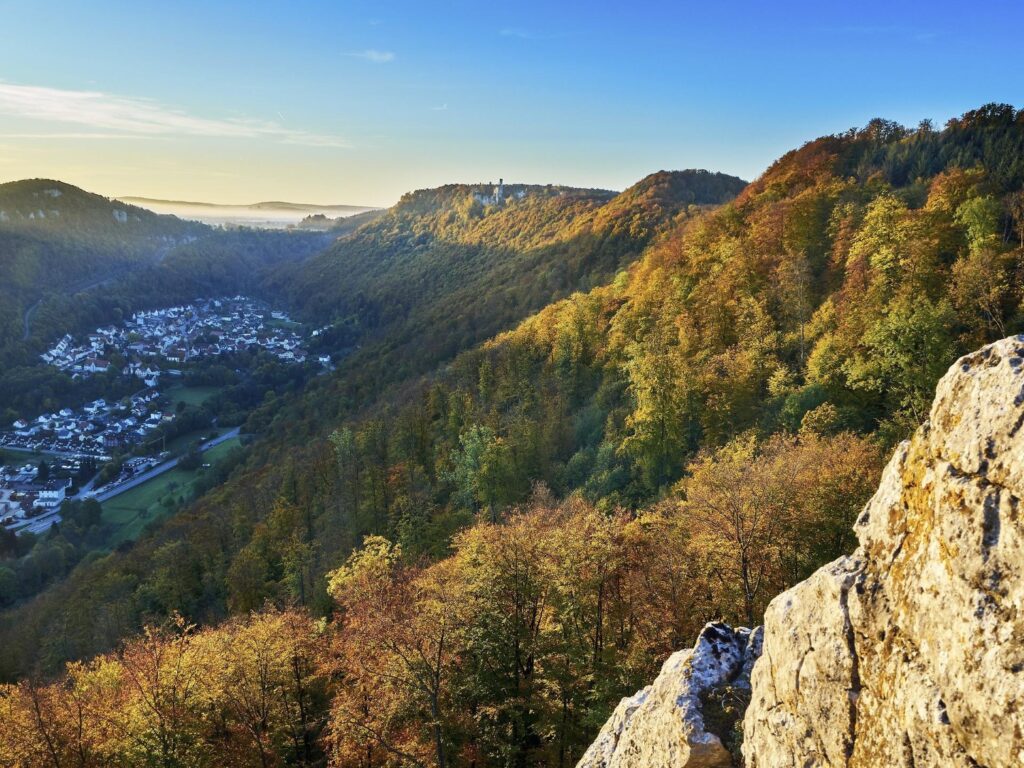 hikes near Lichtenstein Castle Germany