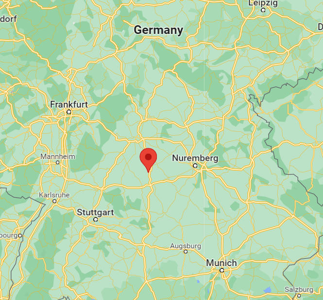 Rothenburg Germany Location