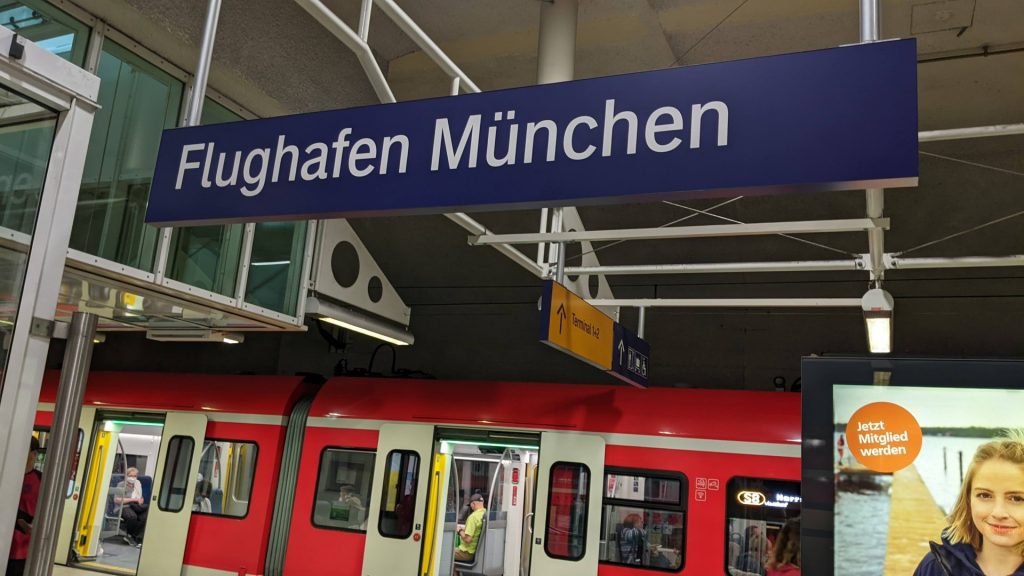 munich airport to train station