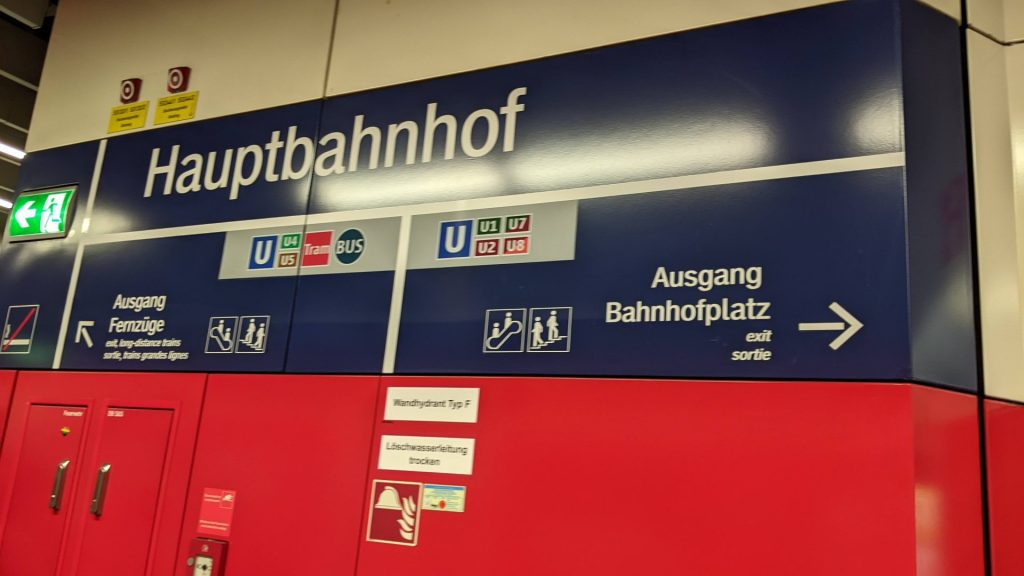 munich airport to train station