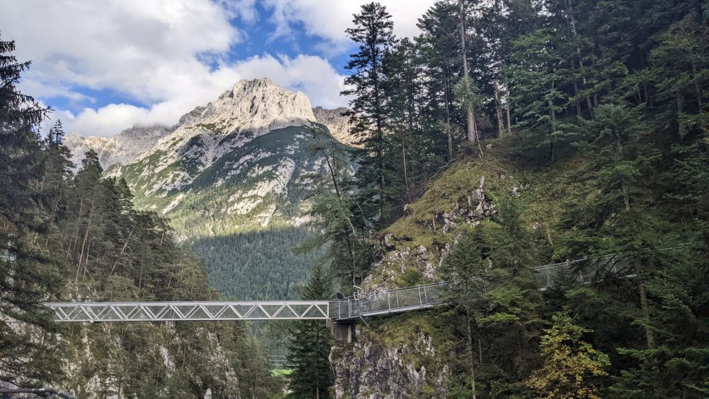 Leutasch Gorge Panaramaweg Bridge