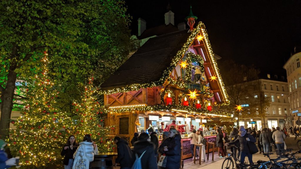 christmas market in munich 