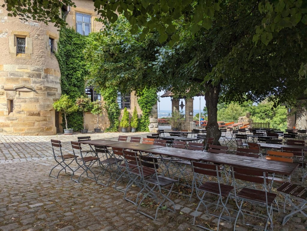 Altenburg Castle Biergarten