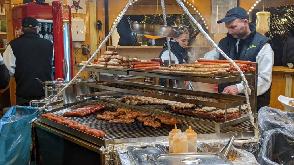 German christmas market foods