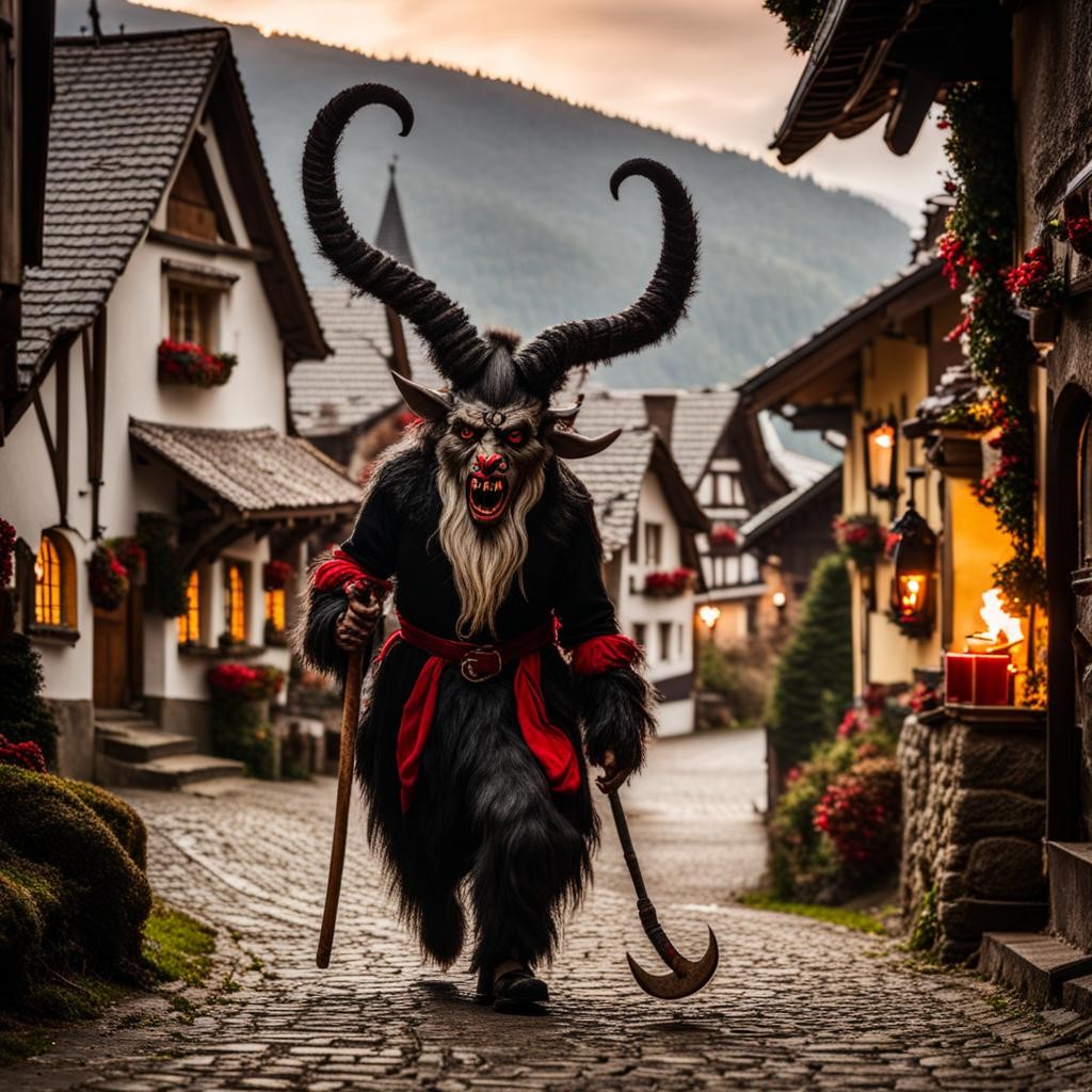 German Krampus Legend