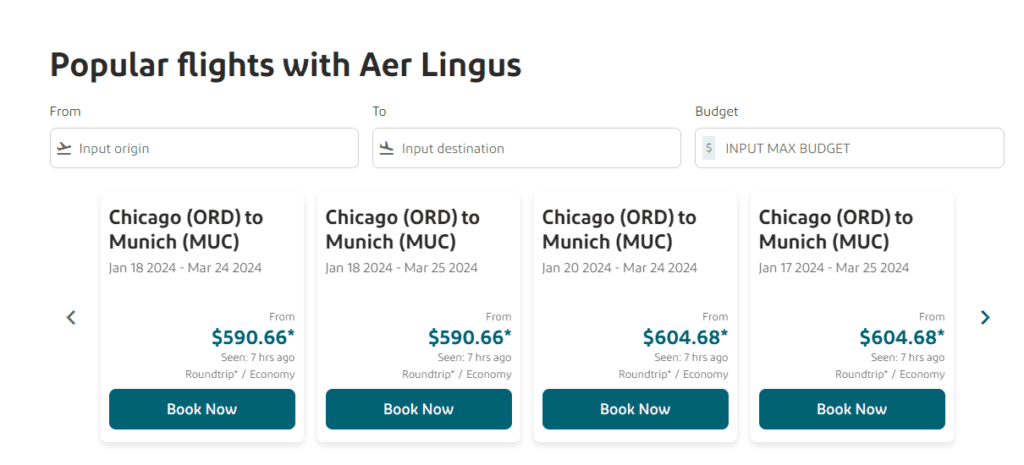 black friday flight deals with aer lingus