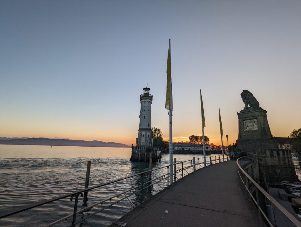 Lake Constance at Sunset